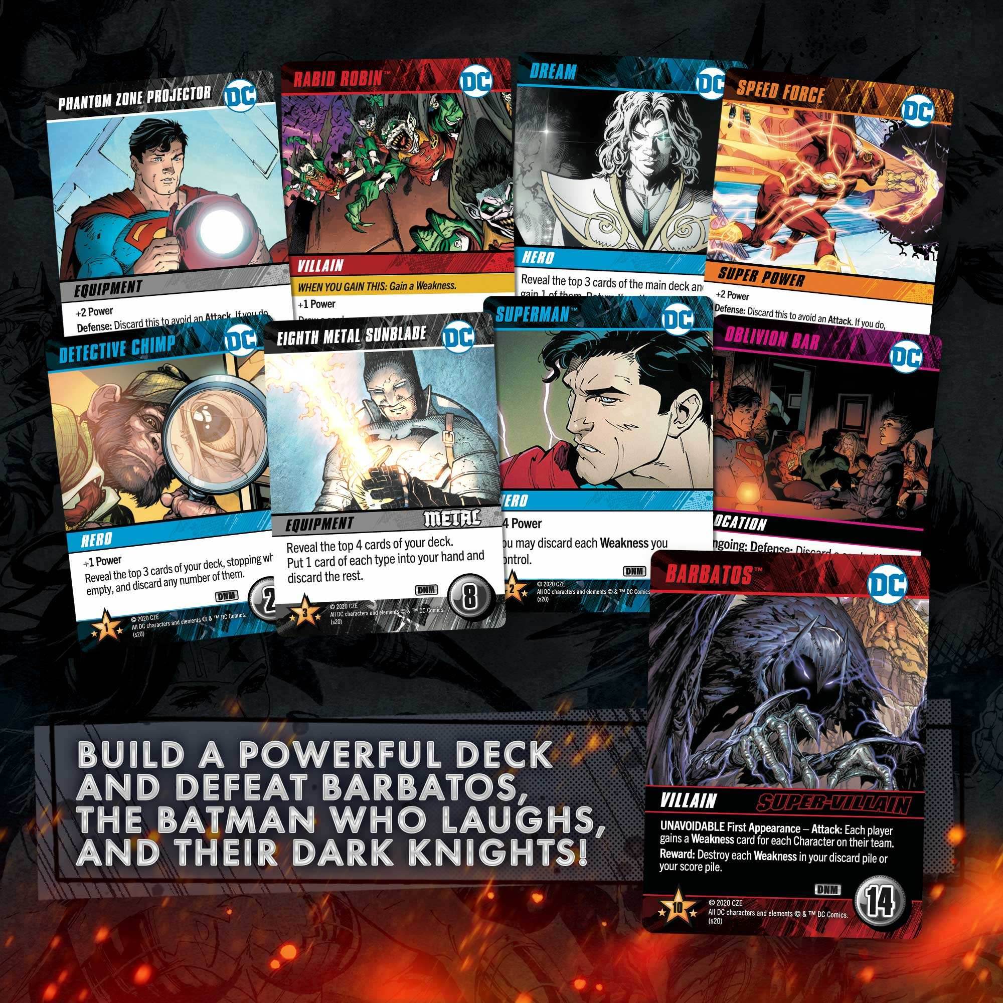 DC Deck-Building Game: Dark Nights: Metal — Multiverse Edition - 