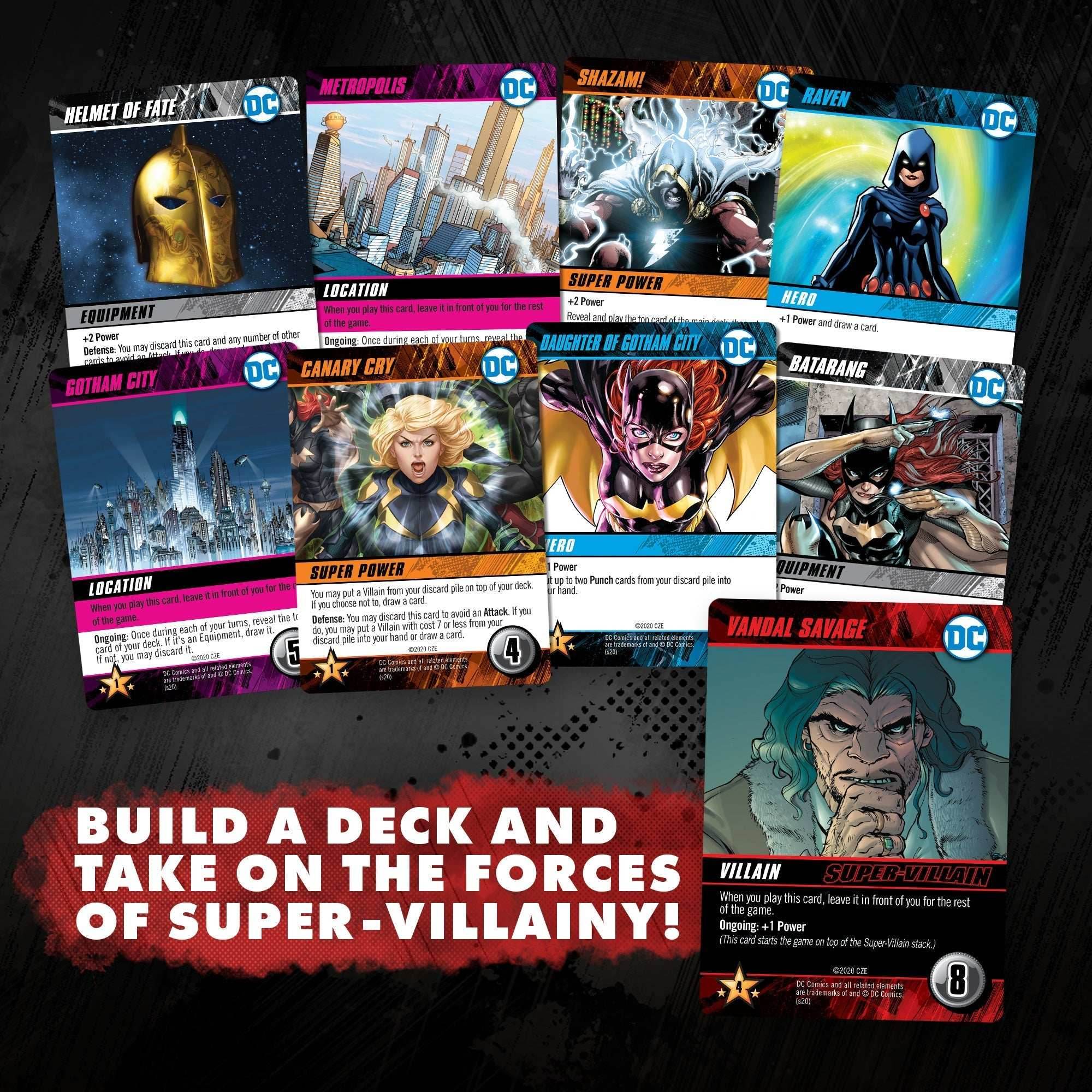 DC Deck-Building Game: Heroes Unite — Multiverse Edition - 