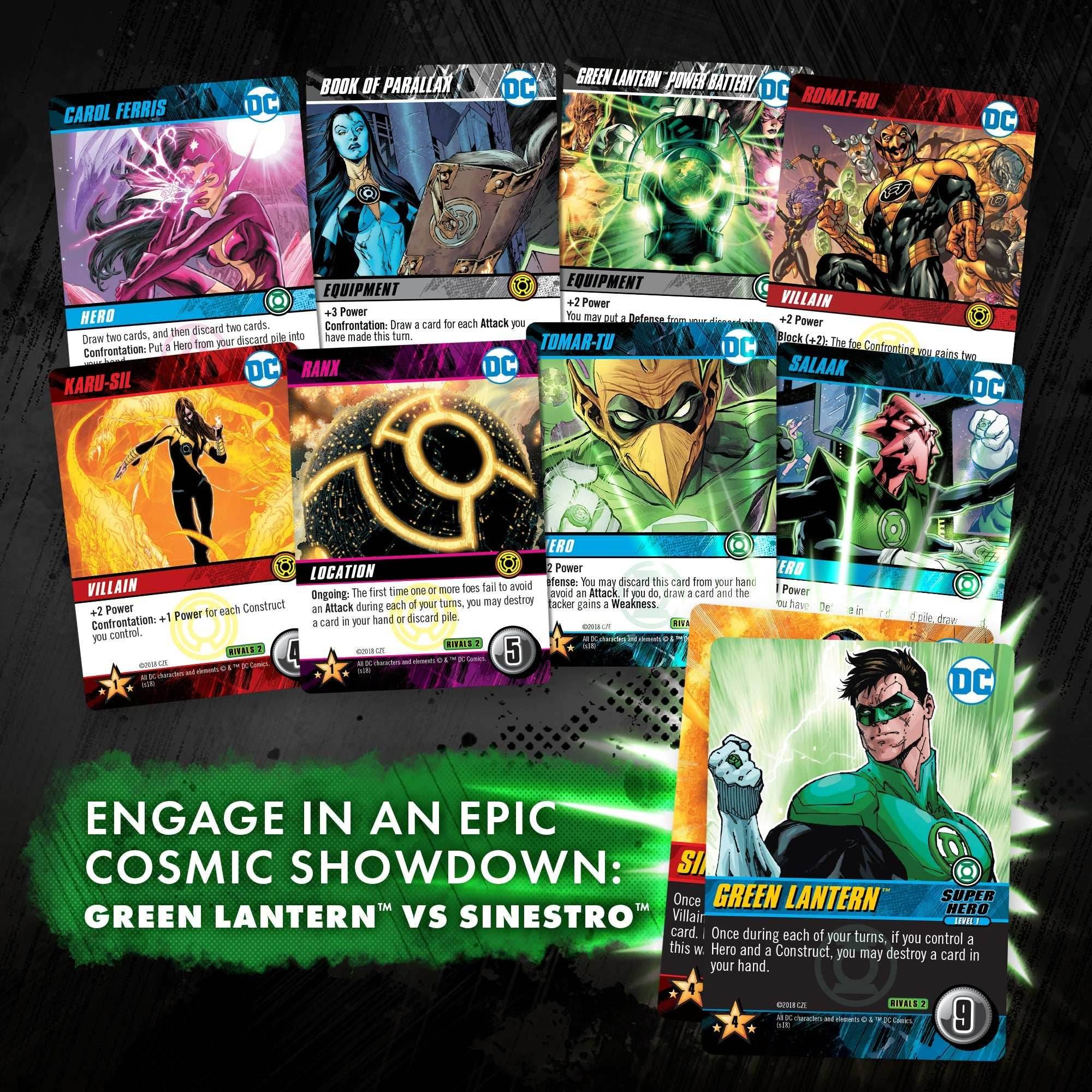 DC Deck-Building Game: Rivals — Green Lantern vs. Sinestro - 