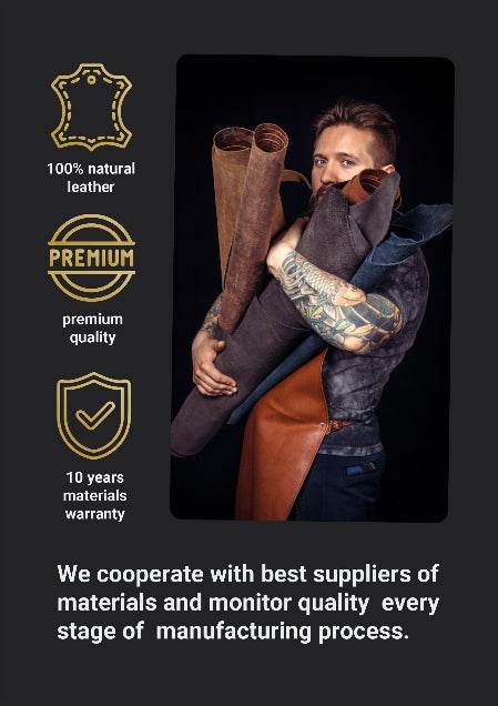 Women's Amazon leather costume - Only tunic / XXS