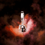 Star Wars™ Boba Fett Earring - Chrome / Single