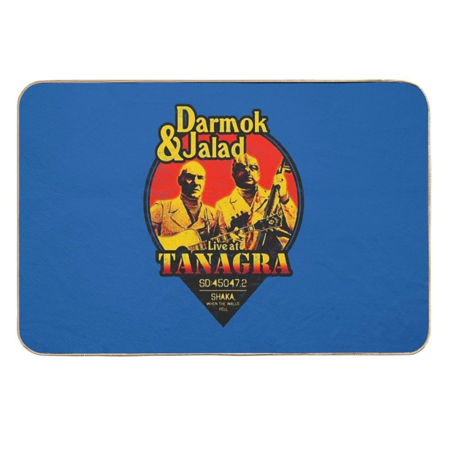 Darmok And Jalad at Tanagra  Stain-Proof Bath Mat