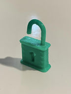 Vintage Masters of the Universe Dragon Blaster Green REPRO Padlock Lock MOTU