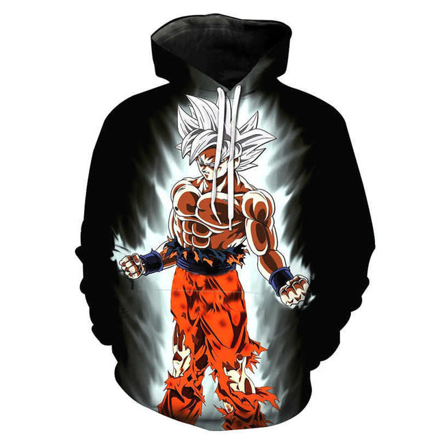 3D Digital Print  Dragon Ball  Goku Couple sweater Hoodie