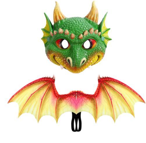 3D Dragon Wing Halloween Party Cosplay Costumes for Adult Carnival Mardi Dragon Wing Props Accessories Chistmas Gifts