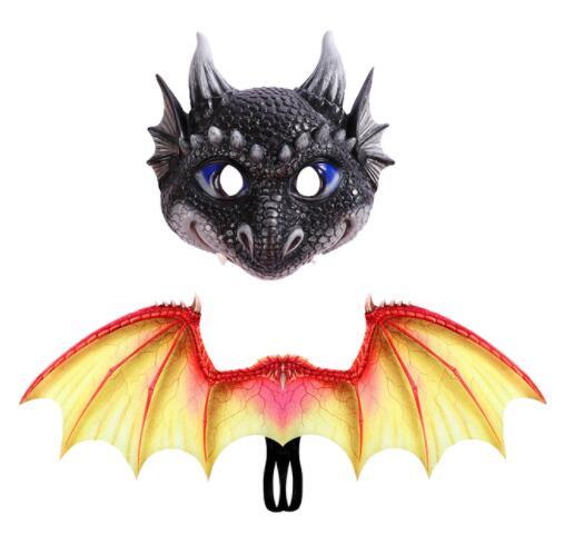 3D Dragon Wing Halloween Party Cosplay Costumes for Adult Carnival Mardi Dragon Wing Props Accessories Chistmas Gifts