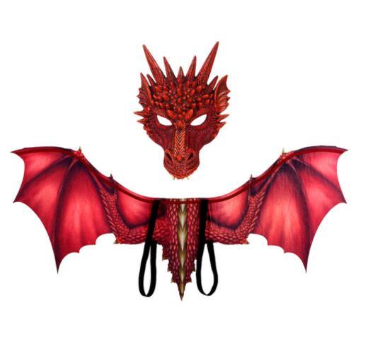 3D Dragon Wing Halloween Party Cosplay Costumes for Adult Carnival Mardi Dragon Wing Props Accessories Chistmas Gifts