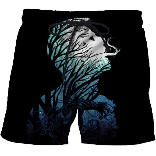 3d Printed Venom Shorts for Men Women Summer Beach Shorts Cool Short Trousers Comfortable Streetwear Unisex