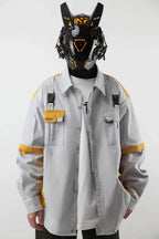 ApeqJ508 Boring Robot Jacket - Grey / S
