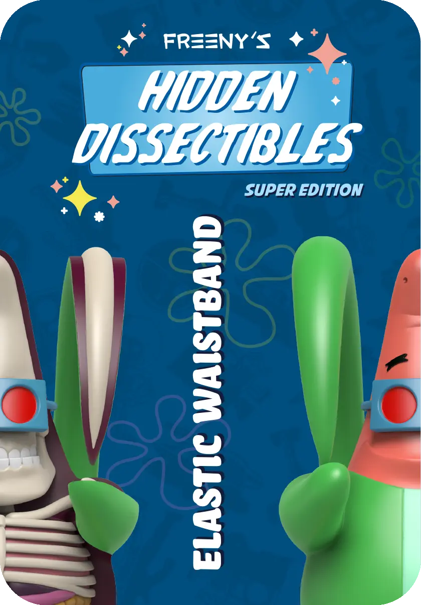 Freeny's Hidden Dissectibles SpongeBob SquarePants Series 04 Super Edition Blind Box - Mighty Jaxx