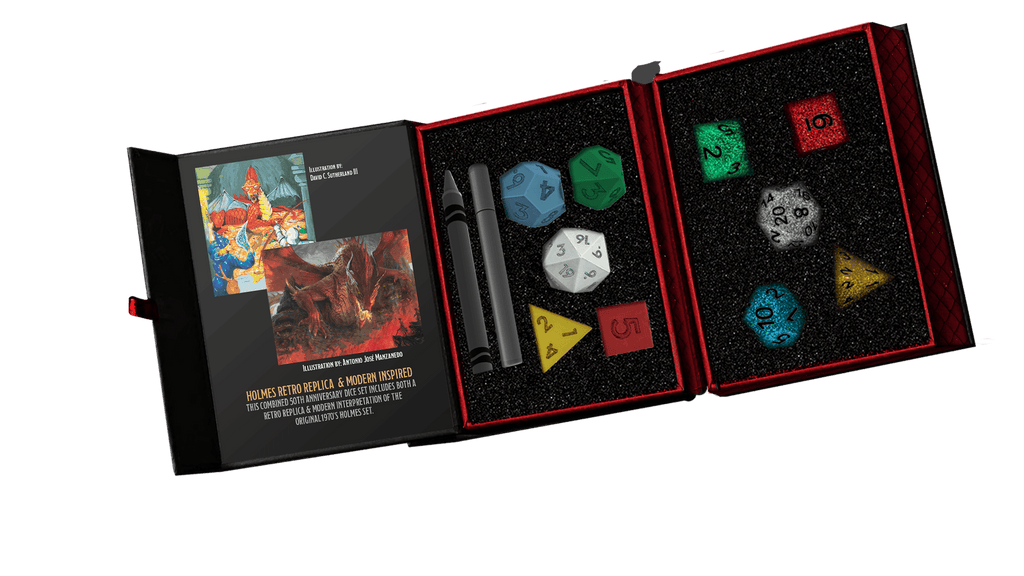 D&D 50th Anniversary Then/Now Dice Set - 
