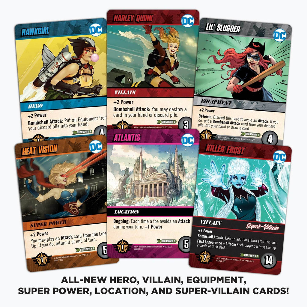 DC Deck-Building Game Crossover Pack 9: DC Bombshells (KICKSTARTER EDITION) - 