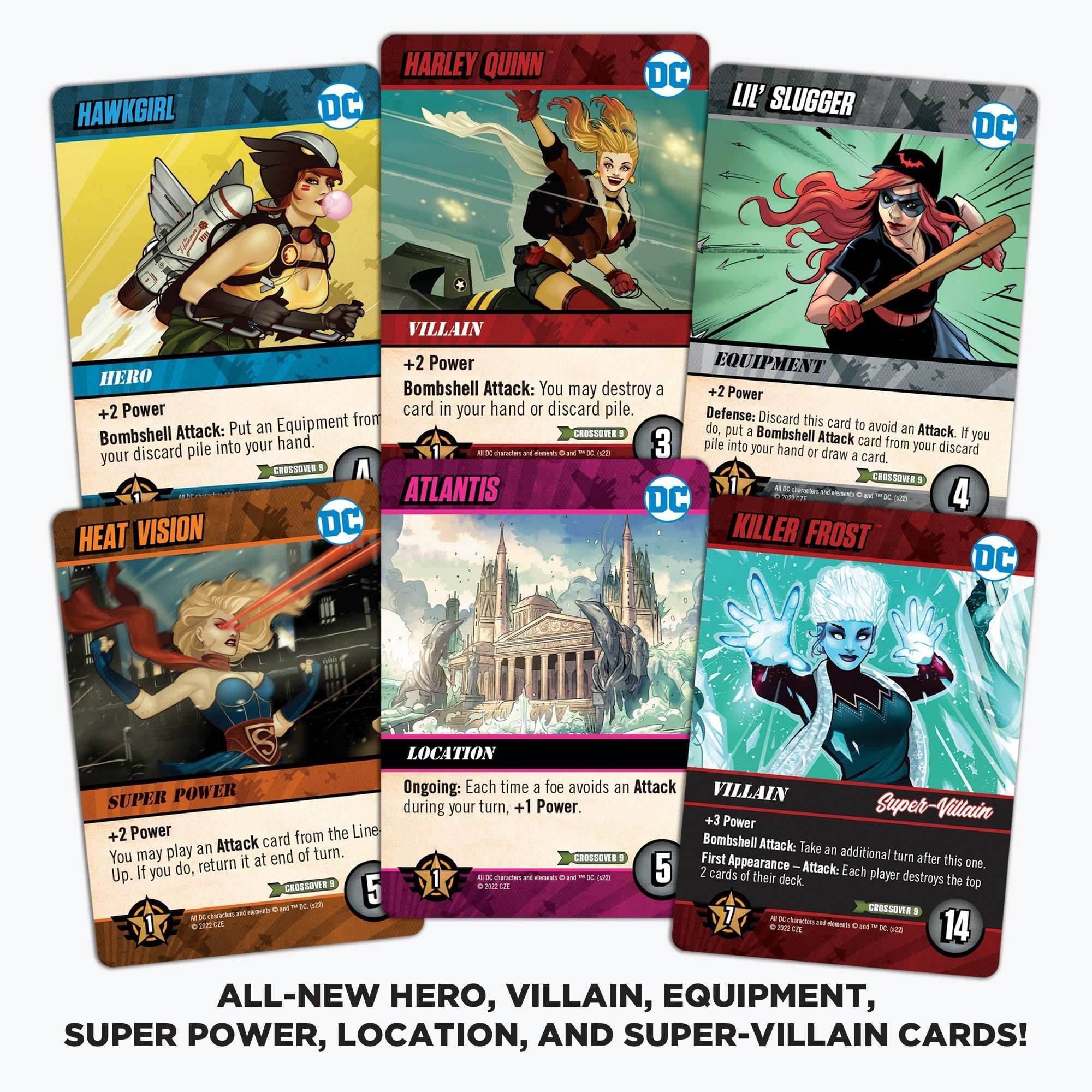 DC Deck-Building Game Crossover Pack 9: DC Bombshells (KICKSTARTER EDITION) - 