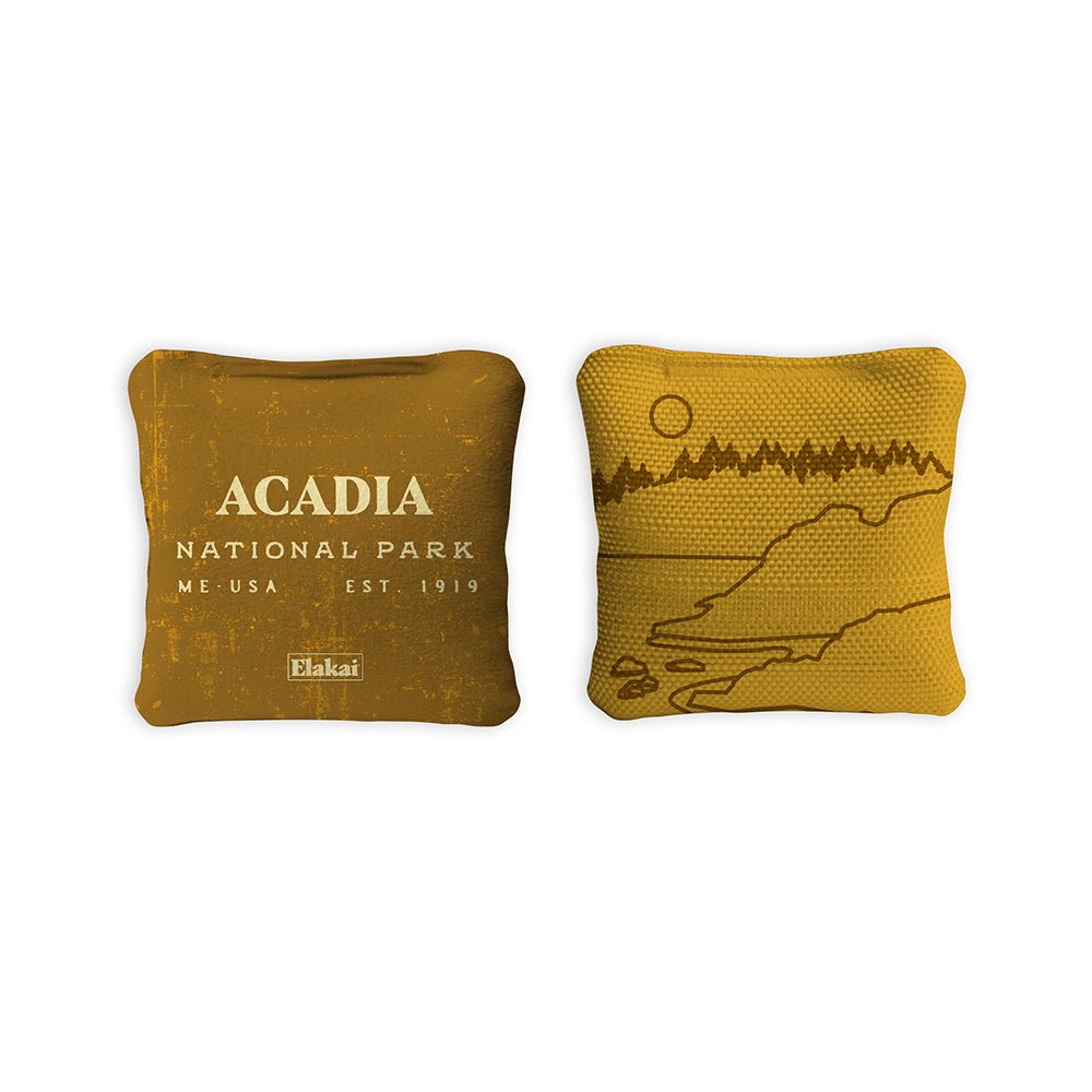 4-in Travel Dual-Sided Cornhole Bags | National Parks Collection