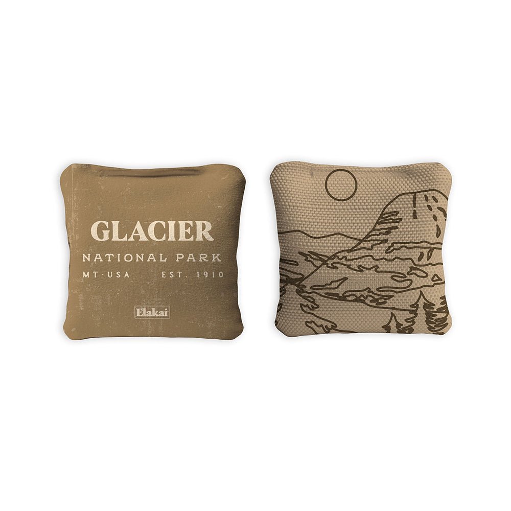 4-in Travel Dual-Sided Cornhole Bags | National Parks Collection