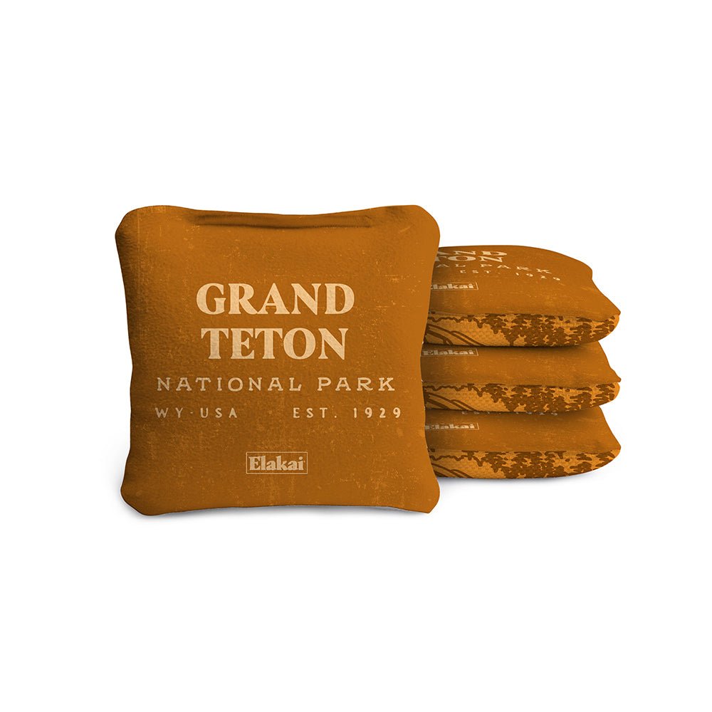4-in Travel Dual-Sided Cornhole Bags | National Parks Collection