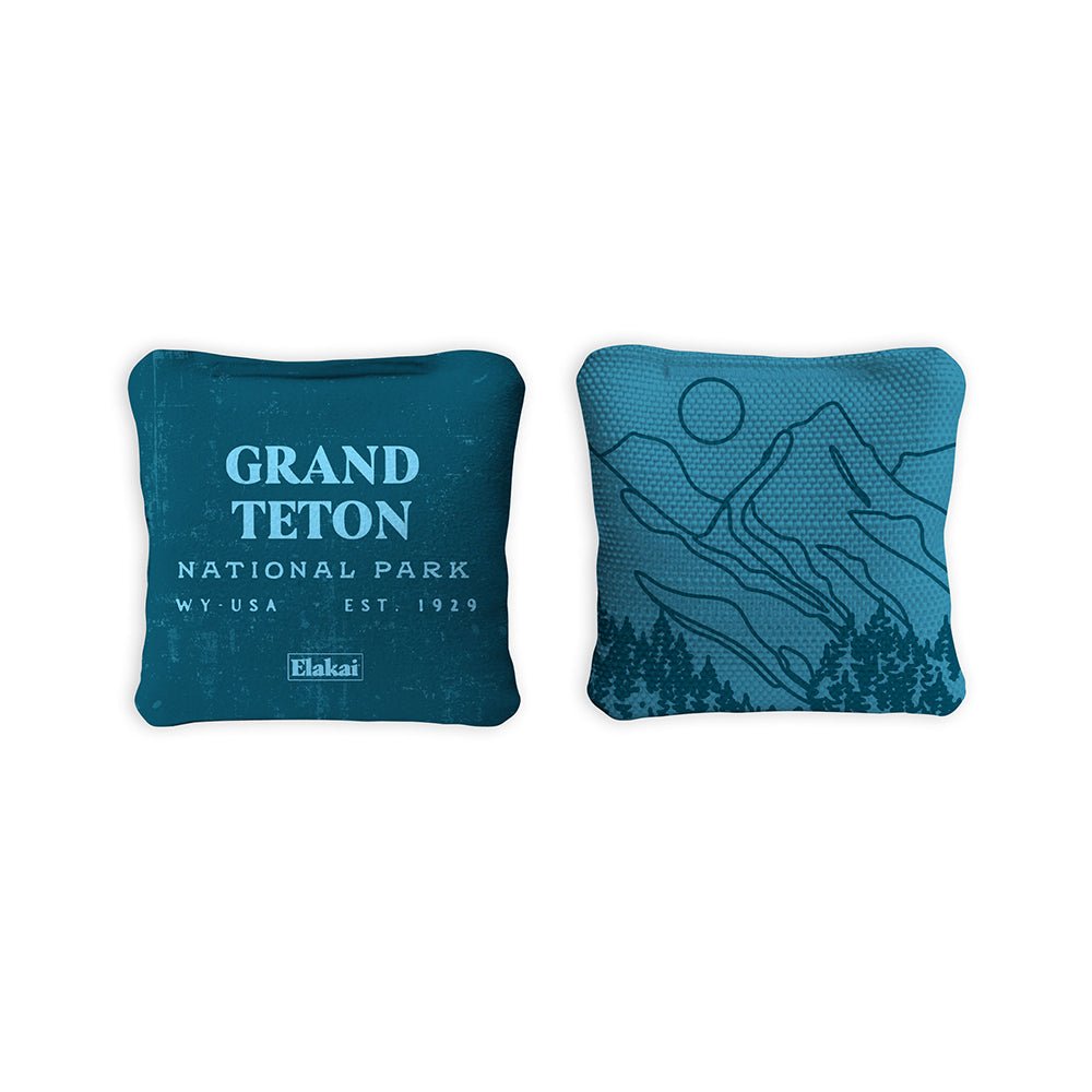 4-in Travel Dual-Sided Cornhole Bags | National Parks Collection