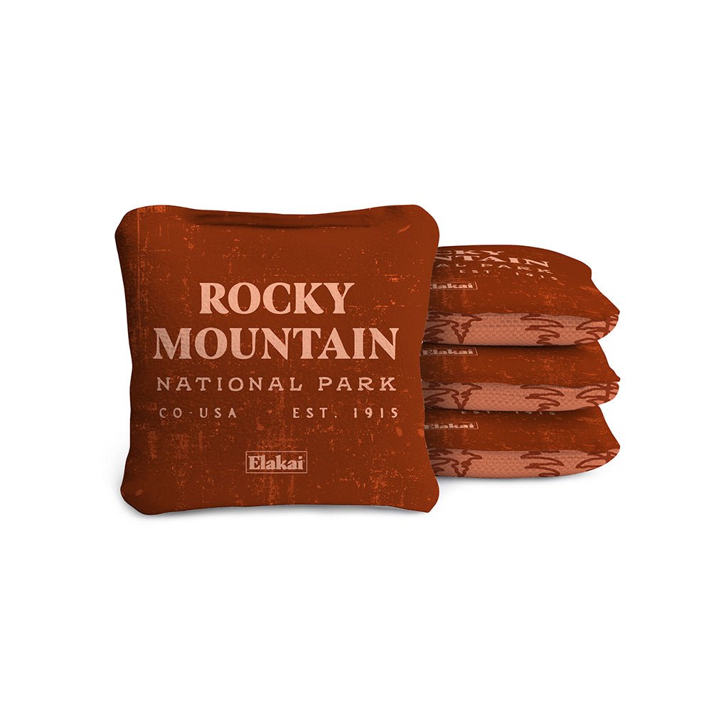4-in Travel Dual-Sided Cornhole Bags | National Parks Collection