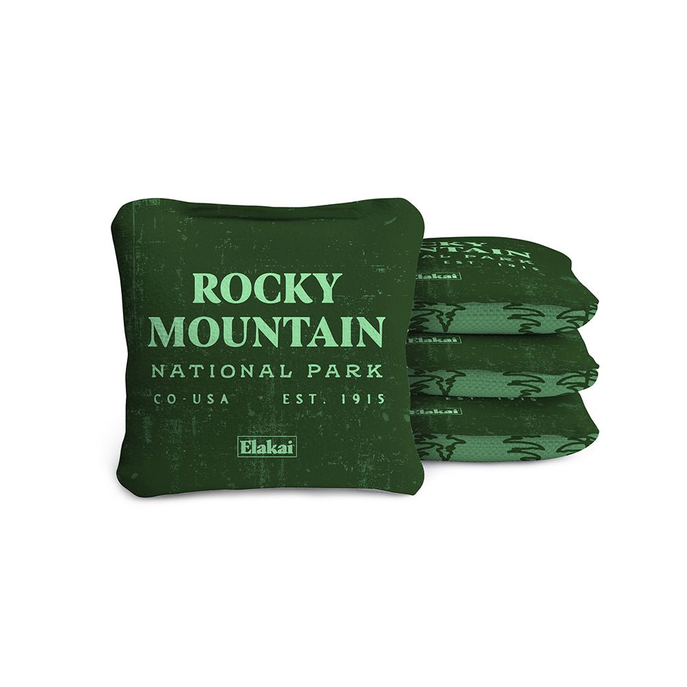 4-in Travel Dual-Sided Cornhole Bags | National Parks Collection
