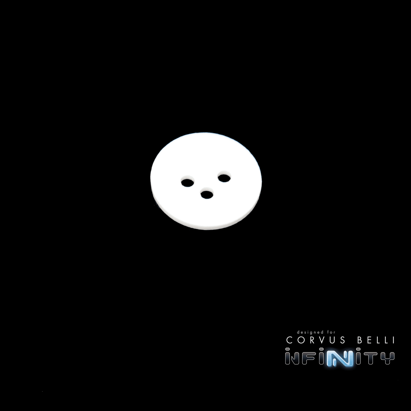 Status Discs - 40mm / White