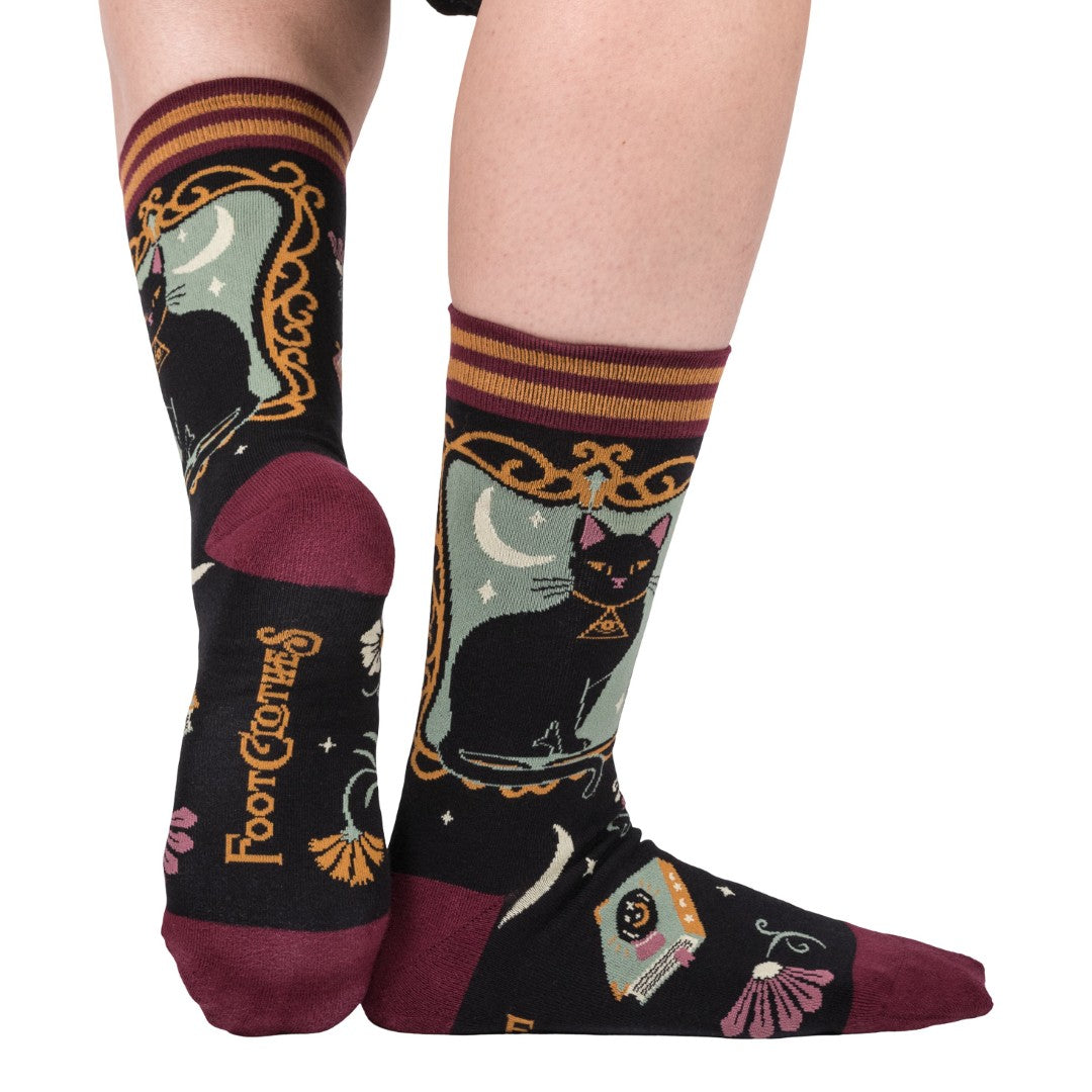 Duchess Shadowfloof's Mew World Order Crew Socks