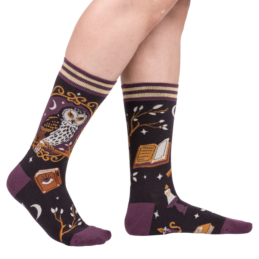 Cozy Witch Crew Sock Pack | 5 Designs