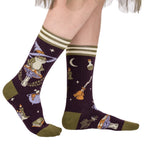 Cozy Witch Crew Sock Pack | 5 Designs