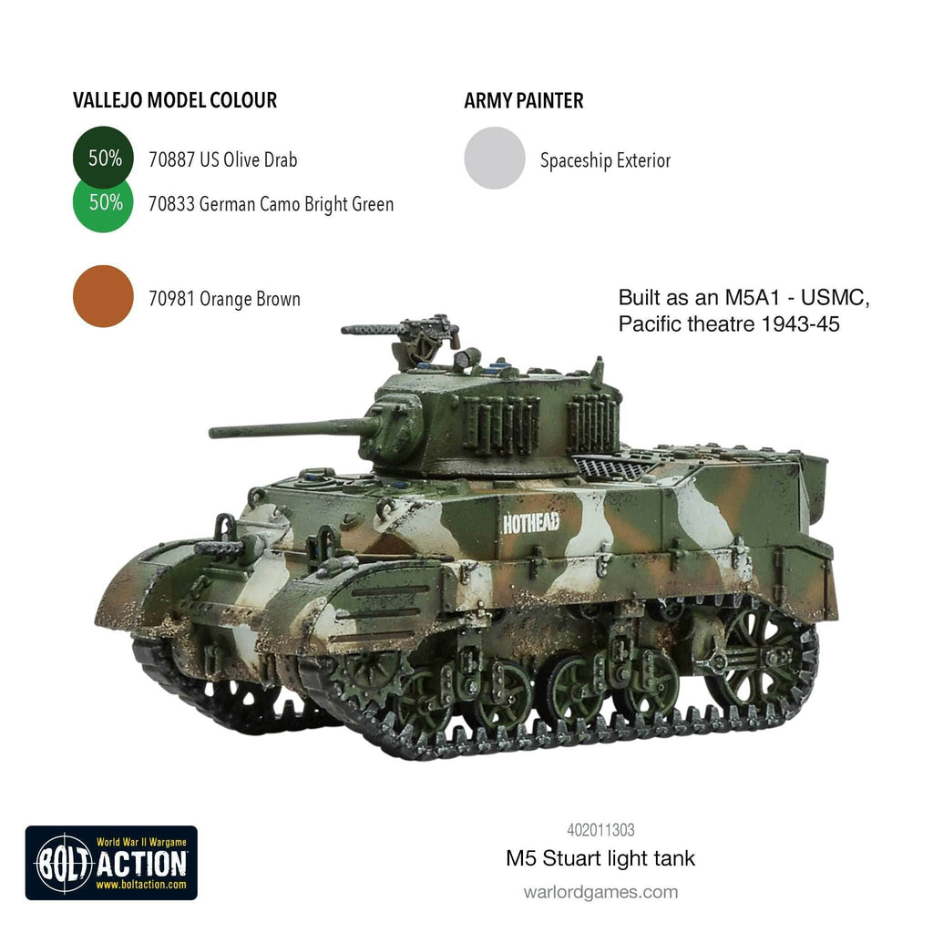 Bolt Action: M5 Stuart - 