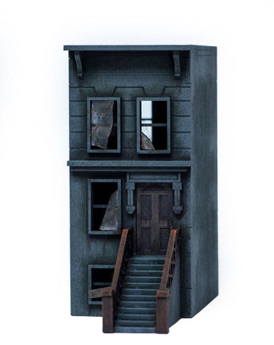 28mm "Brownstone" Row House (MDF) - 28MMDF404