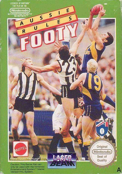 Aussie Rules Footy (Nintendo NES) - Game Manual Only