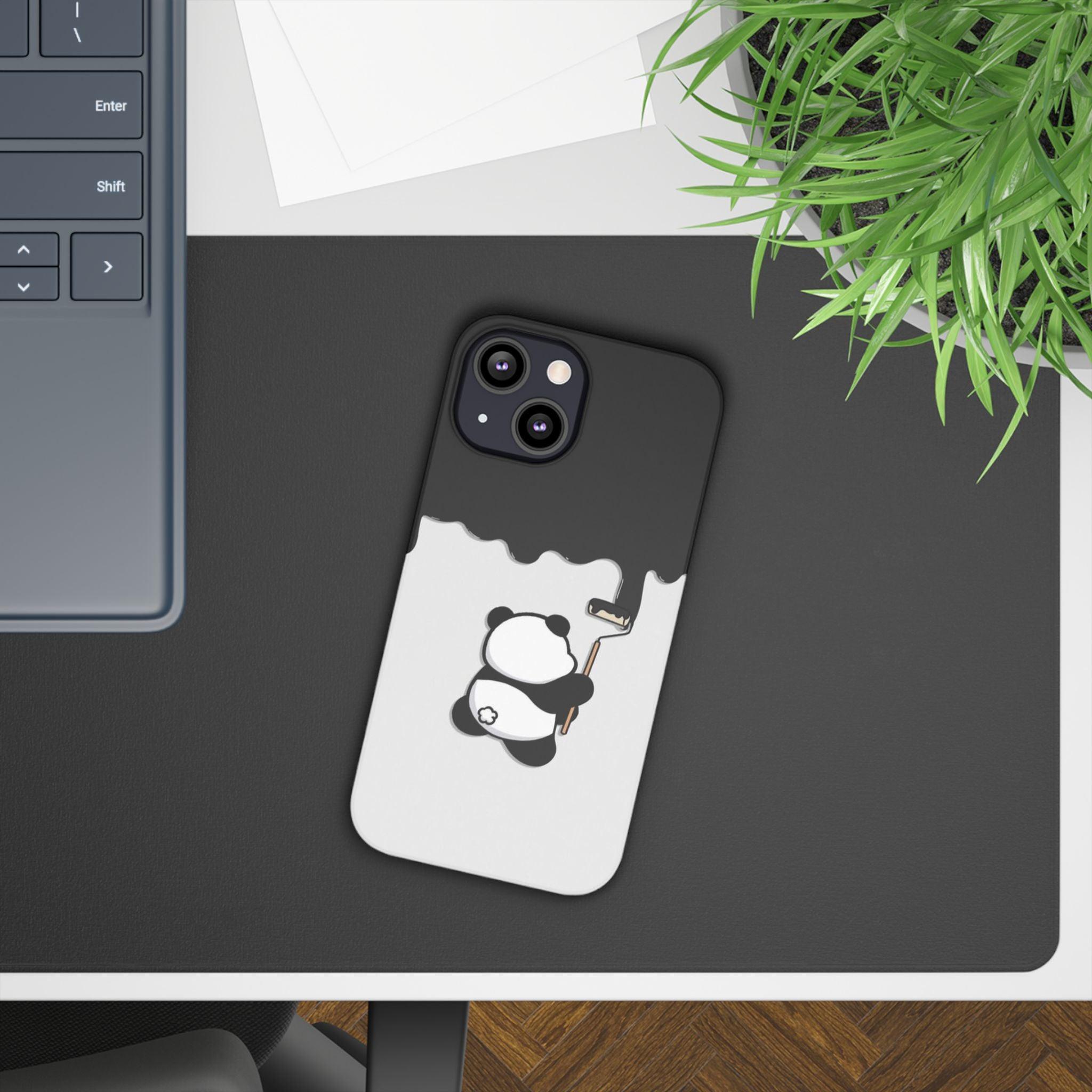 Artistic Panda Phone Case – A Masterpiece in the Making!