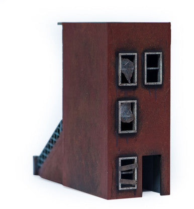 28mm "Brownstone" Row House (MDF) - 28MMDF405