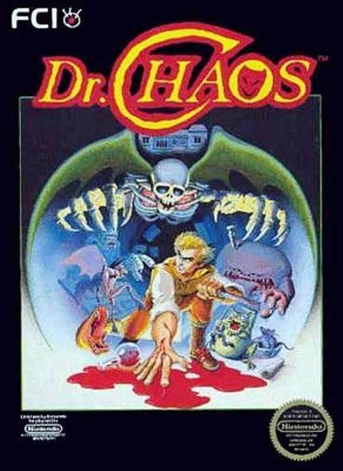 Dr Chaos (Nintendo NES) - Game Manual Only