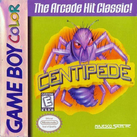 Centipede (Gameboy Color) - Game Manual Only