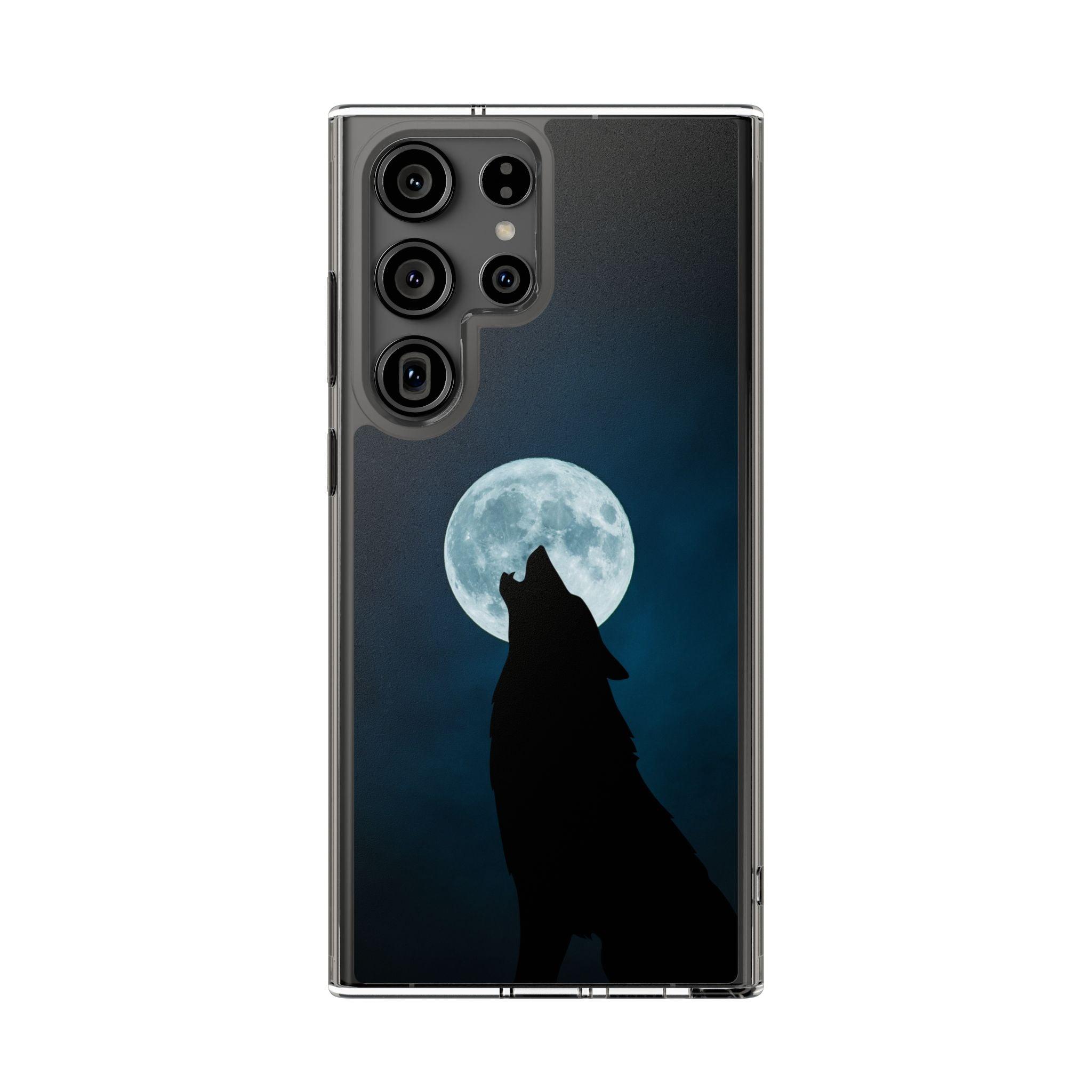 Full Moon and Wolf Clear Cases