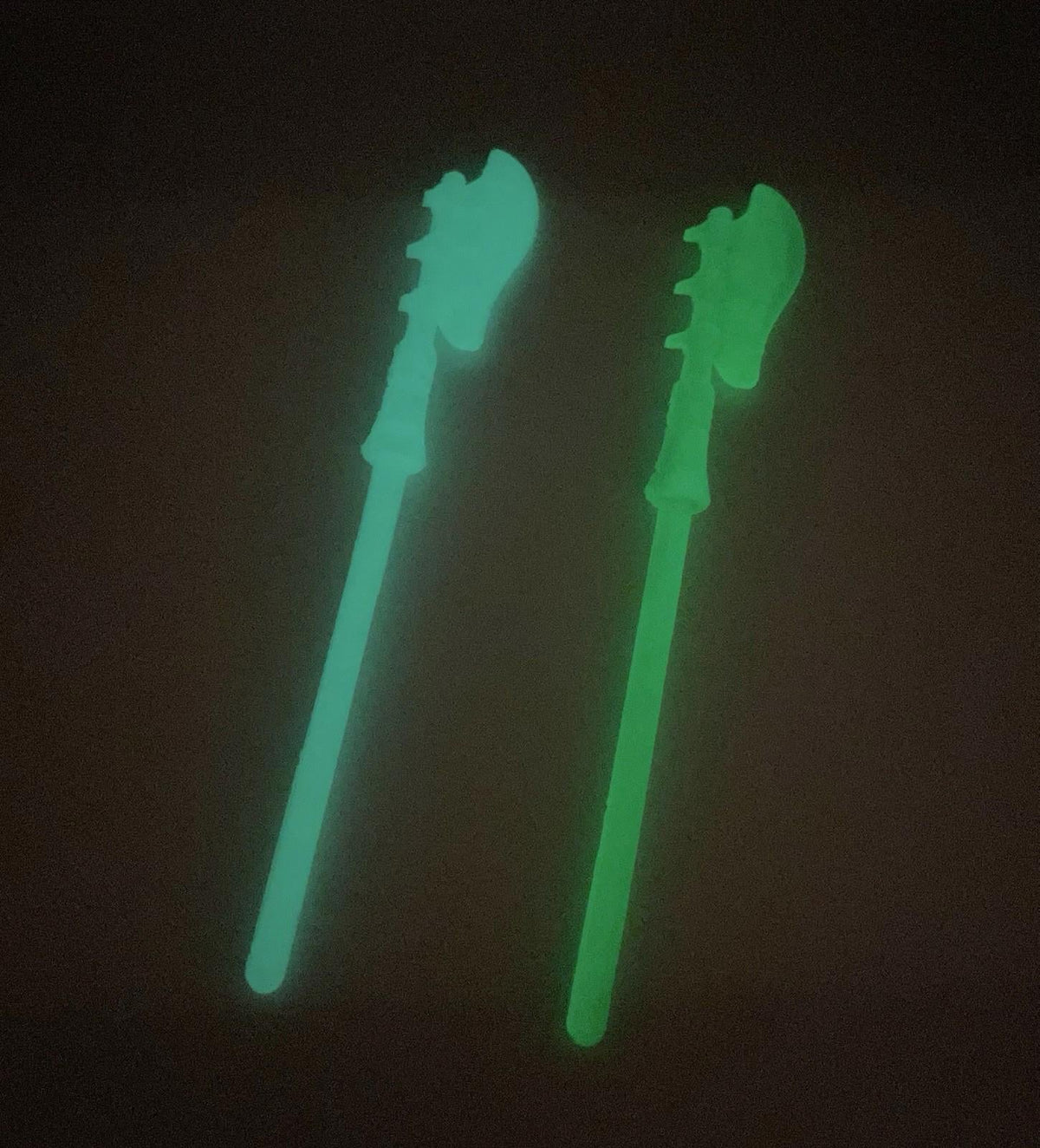 Vintage Scareglow GLOW Halberd Staff He-man MOTU REPRO Replacement Part 1986