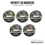 Infinity 3D Markers: K-9 Antipode (Strelok, 40mm Camo -3) - K