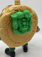 Vintage Mattel Food Fighters 1988 Kitchen Commando Green Backpack REPRO part