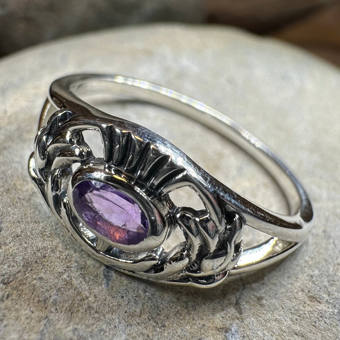 Sassenach Thistle Ring