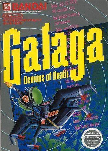 Galaga (Nintendo NES) - Game Manual Only