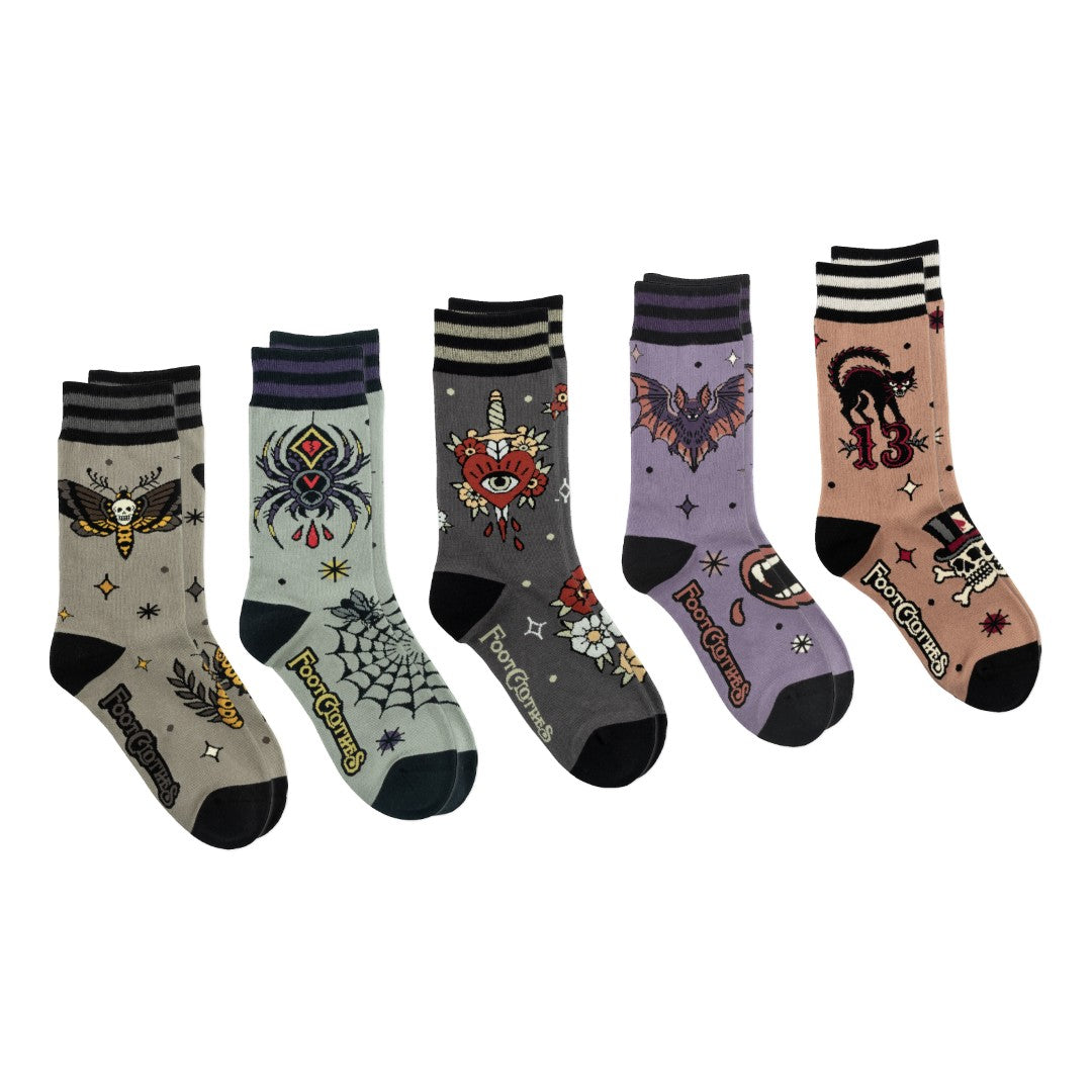 Cursed Classics Crew Sock Pack | 5 Designs