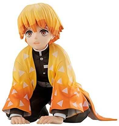 Megahouse G.E.M. Series Palm Size Demon Slayer Zenitsu Figure - 