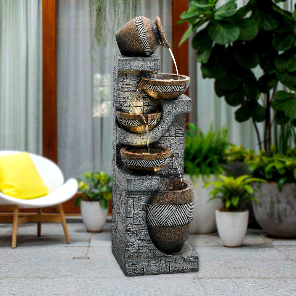 42.5inches Garden Water Fountain for Home Garden Decor