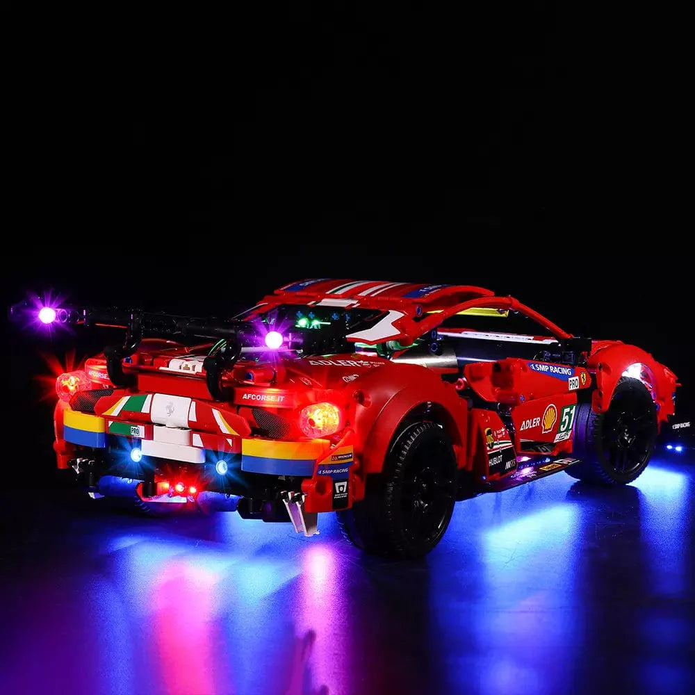 LEGO Ferrari 488 GTE #42125 Light Kit