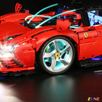 Light Kit for LEGO Ferrari Daytona SP3 #42143 (Ver. 2)