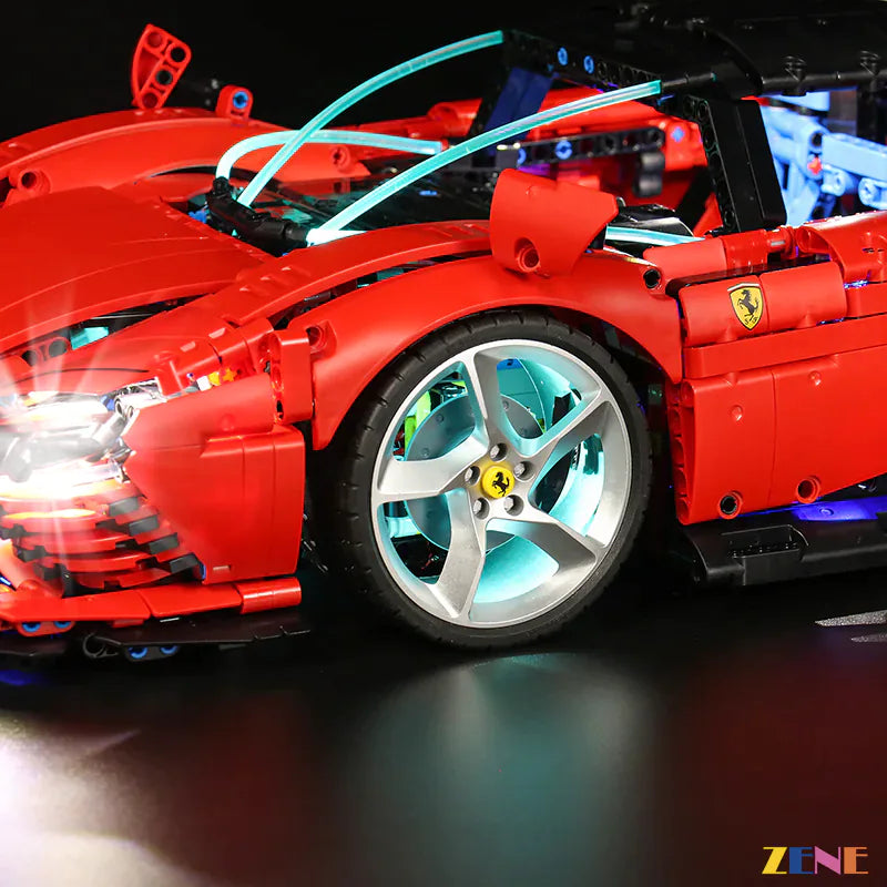 Light Kit for LEGO Ferrari Daytona SP3 #42143 (Ver. 2)