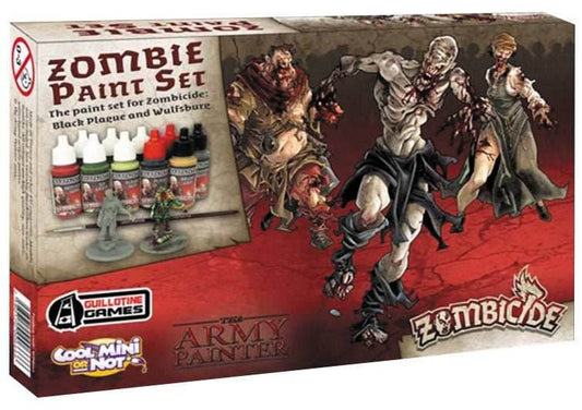Army Painter Warpaints: Zombicide Black Plague Paint Set - 