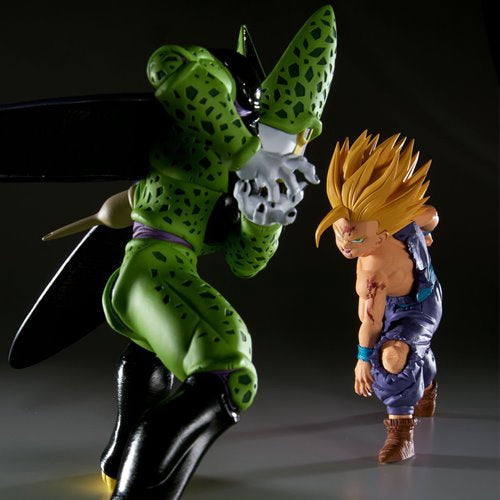 Dragon Ball Z Super Saiyan Gohan Vs Cell Match Makers Statue