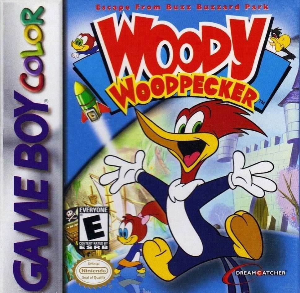 Woody Woodpecker (Gameboy Color) - Game Manual Only