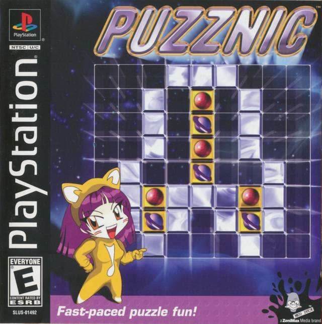 Puzznic (Playstation) - Game Manual Only